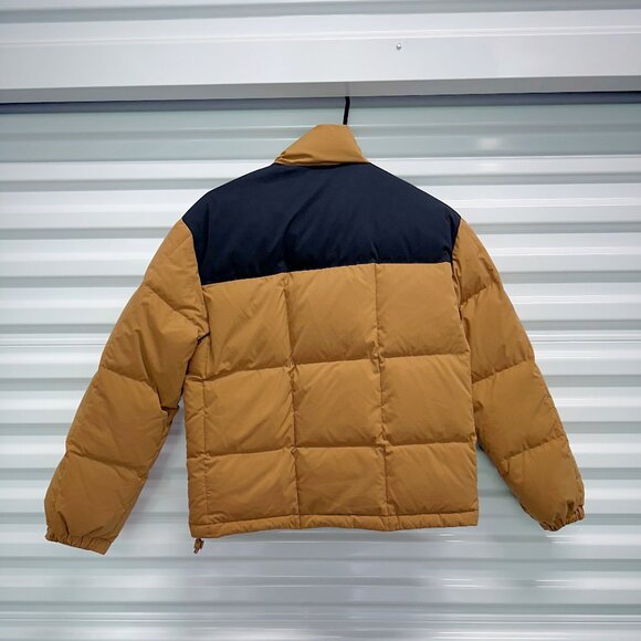 Timberland Women's Water-Repellent Puffer Jacket in Wheat/Black Size Small - Picture 2 of 2